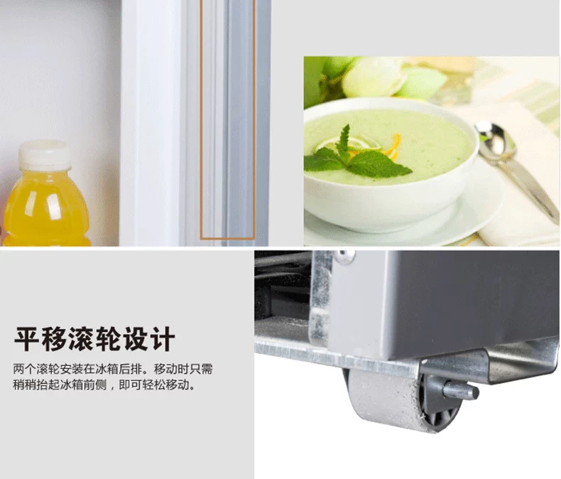 SAST / Xianke BCD-118 118 lít hộ gia đình hai cửa tủ lạnh nhỏ tủ lạnh nhỏ tủ lạnh tiết kiệm năng lượng lạnh - Tủ lạnh