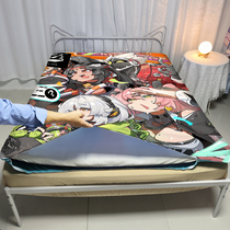 Ambid Malalaitu Customized Zero Sheets Anime Mattress Cover Single Bed Sheet Protective Cover