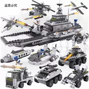 Trẻ em Đồ chơi lắp ráp Tương thích Lego Thành phố Bé trai Bé trai Trí tuệ Búp bê Sức mạnh 10 tuổi Câu đố bé