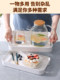 White plastic tray rectangular commercial dining plate bread beauty salon special products kindergarten area water cup