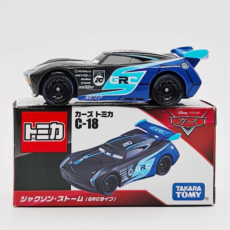 Tomy Tomica Alloy Car Collaboration Edition Cars C-18 Black Storm Jackson Toy Car Model