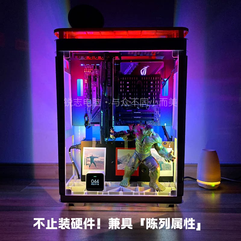 又被“炫彩RGB”骗了?迎广ALICE爱莉丝机箱才是真懂极简玩家_机箱_淘宝数码网