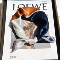 2022 New Real Silk Little Scarves scarves Fashion 100 Lap Scarves 53cm Temperament Silk Scarves Universal Scarves for men and women