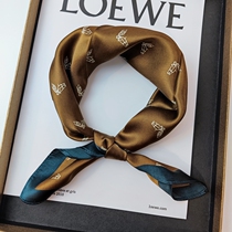 True silk little square towels silk scarves 53cm men and women universal headscarf Spring and autumn little silk scarves women career men scarves summer