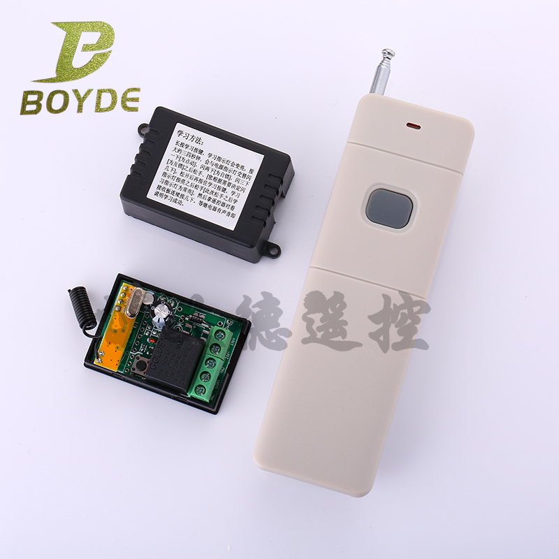 3000 meters wireless remote control switch module 12V 1-way access control remote control long-distance single-way and 6V 24V