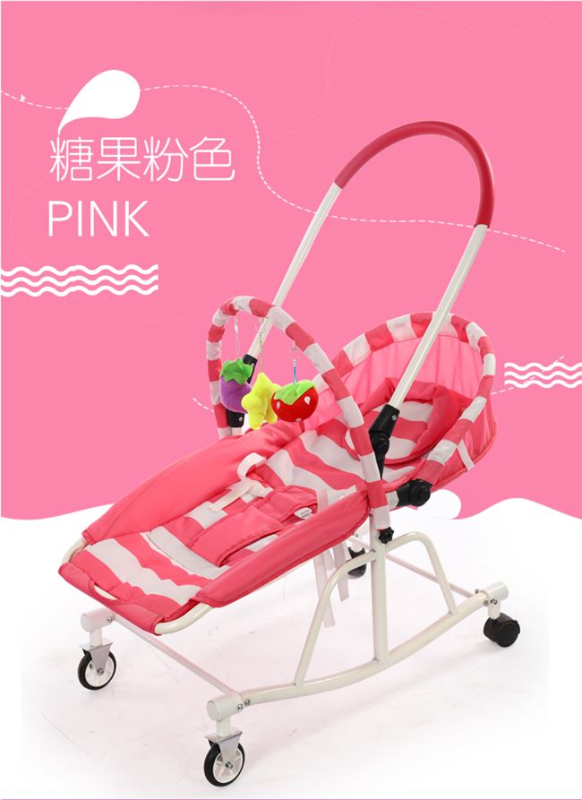 Ghế bập bênh cho bé ghế thoải mái art Đồ tạo tác cho bé sơ sinh Đồ dùng cho bé - Giường trẻ em / giường em bé / Ghế ăn ghế ăn dặm gấp gọn