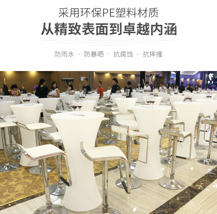 Bàn bar dẫn bàn cao và ghế sáng tạo đầy màu sắc sáng đồ nội thất màu cocktail bàn nhà thanh nhỏ - Giải trí / Bar / KTV ghế xoay quầy bar