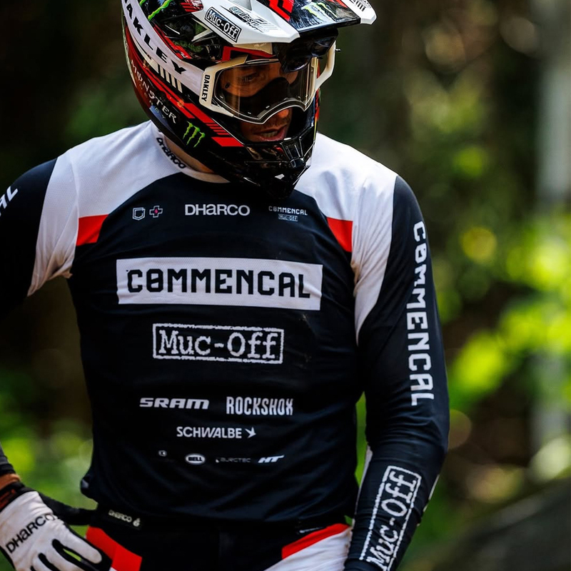Commencal Watch Dog Mountain Bike Downhill Suit Quick-Drying Breathable Motorcycle Cycling Suit Long-Sleeved Off-Road Racing Suit