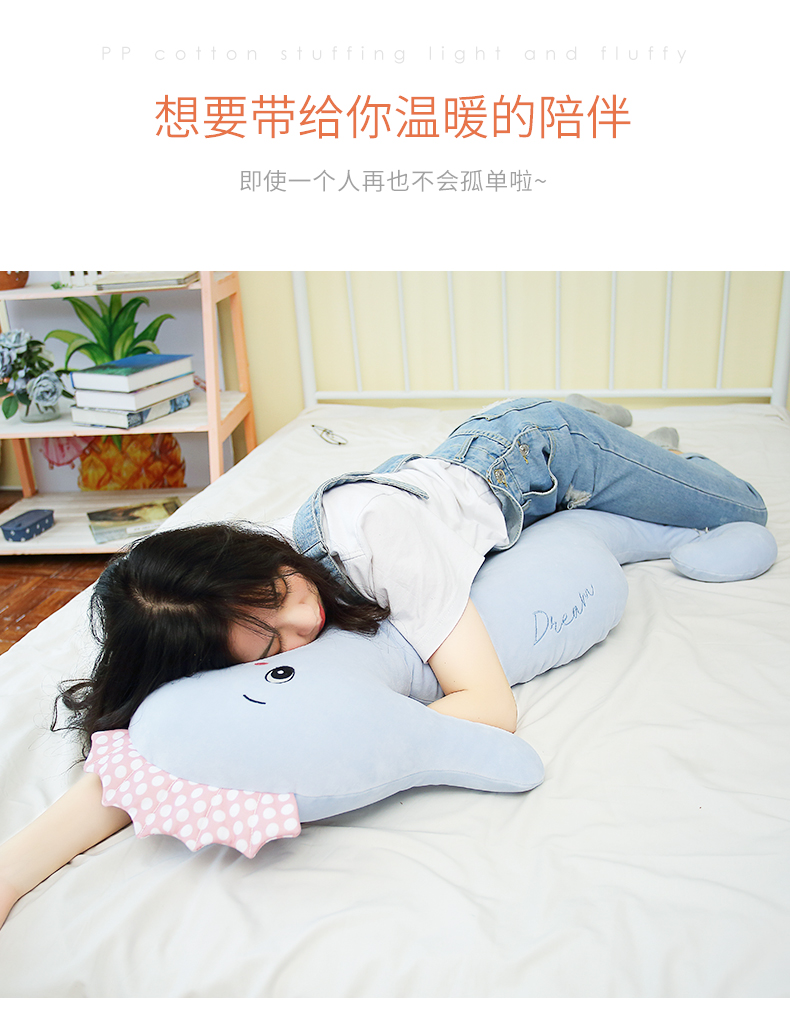 Gối ngủ văn phòng đệm sofa dễ thương gối dài eo dựa phòng ngủ phòng khách tựa lưng giường - Trở lại đệm / Bolsters gối vuông trang trí