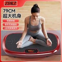 ZDKZ shaking and fat-removing machine weight loss artifact whole body vibration rhythm machine lazy peoples home slimming waist and belly shaking machine