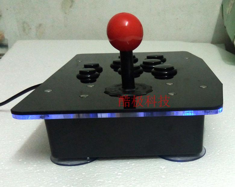 Nghiêng USB không chậm trễ phím điều khiển máy tính Arcade cần điều khiển trò chơi King 97 QQ98 xử lý rocker để gửi phụ kiện - Cần điều khiển tay cầm chơi game liên quân