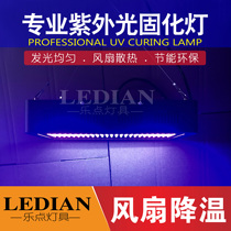 LED high-power UV lamp UV glue curing lamp UV lamp shadowless glue UV lamp drip glue resin screen printing purple light