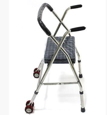 Elderly walker four-legged walker crutches trolley walking car auxiliary new crutches auxiliary chair