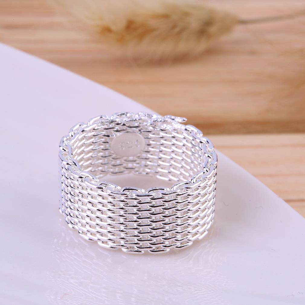 -925 sterling silver ring women men jewelry finger ring