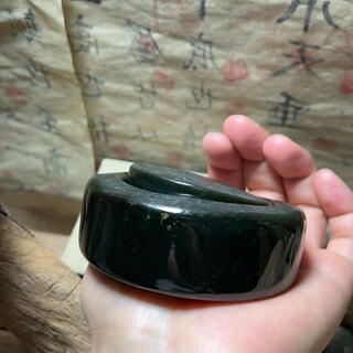 来料加工和田玉资料手镯雕刻套装抛光后