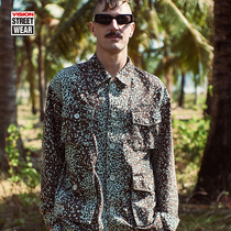 VISION retro streets full of BAO WEN tooling thin jackets for men and women 2022 Spring new tooling jackets