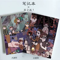 Anime trò chơi thứ năm cá tính xung quanh poster máy tính xách tay nhựa sinh viên dòng cuốn sách dày phần nhật ký - Carton / Hoạt hình liên quan ảnh sticker