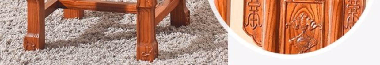 Bàn ăn gỗ tròn Trung Quốc kết hợp bàn ghế gỗ cổ chạm khắc Bàn ăn điện khách sạn Elm bàn ăn tròn với bàn xoay - Bàn bàn học sinh có giá sách