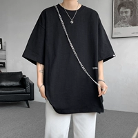 Черный [тяжелый текстурированный бамбуковый хлопок - дышащий]