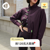 Focus Sports Jacket New Lady Spring Autumn China Wind Leisure 100 Hitch Long Sleeve Sportswear Standout Collar National Tide Jacket