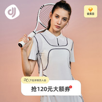 Focus Sports T-Shirt Woman Summer Thin sports Polo shirt fitness Running casual speed dry short sleeve tennis suit