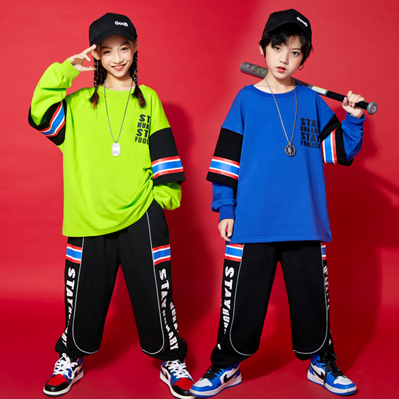 Street Dance Children's Dance Boy Handy Kids Kids Kids Hiphop Hip Kids Show Show Show 61 Show Costume