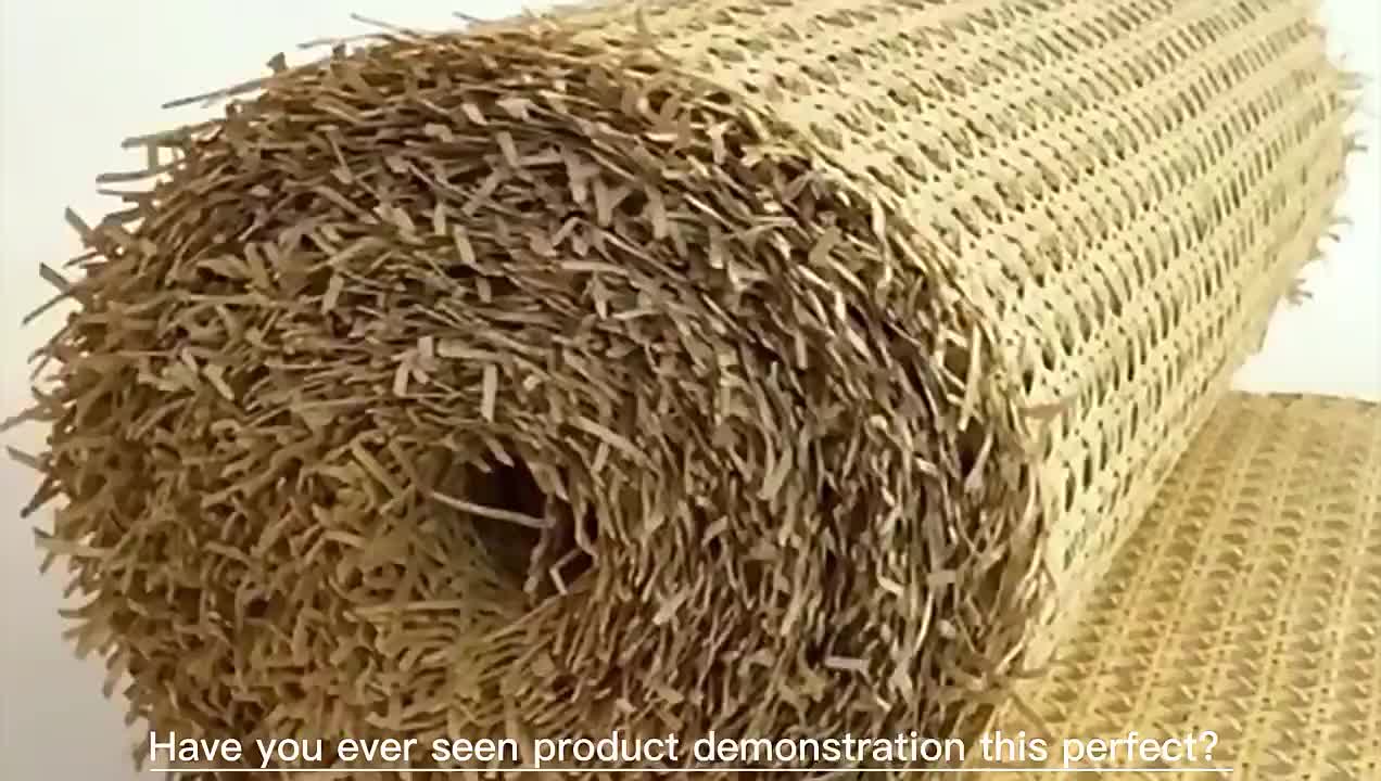 Fast Delivery Handmade Nontoxic Rattan Mesh Roll bing Cane Ratan Natural For Rattan Wardrobe