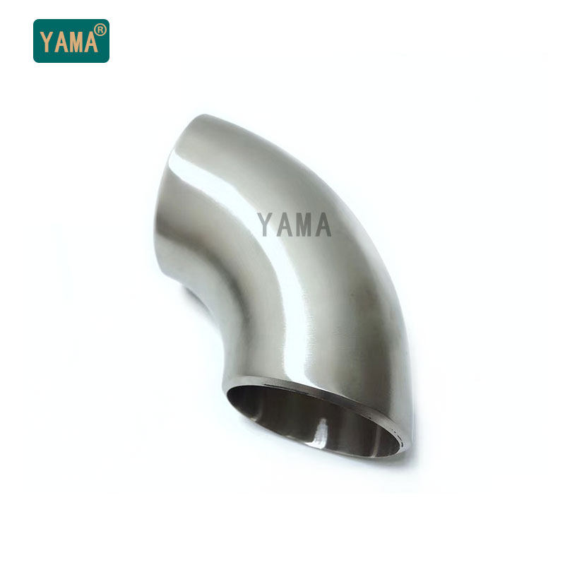 1 2D market section 90 degree seamless tube industrial punching pressure elbow 304 stainless steel thickened negative tolerance mirror polished
