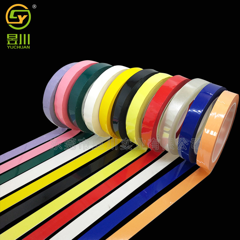 High temperature pet acrylic Mara tape lithium battery insulation mylar Mylar flame retardant no glue residue logo isolation