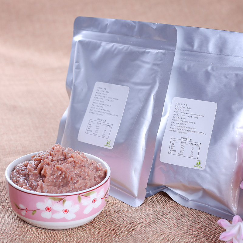 Shrimp paste 3 catties 6 bags of delicious light salt super fresh non-stinky shrimp paste 2021 new goods pure handmade homemade authentic Shandong specialty