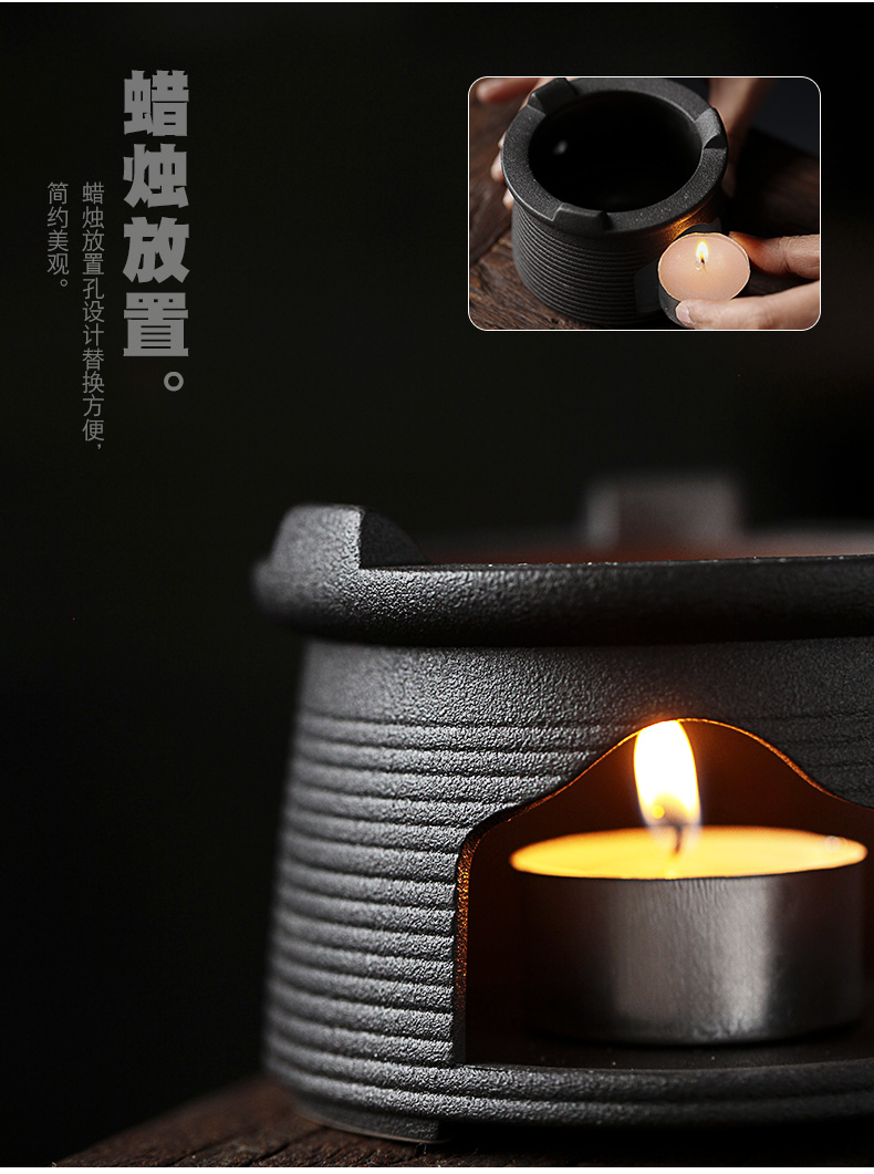 ShangYan Japanese ceramic tea stove temperature restoring ancient ways is the based of black kung fu tea accessories insulation tea stove heating base