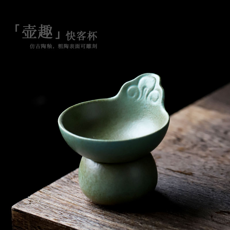 ShangYan ceramic) filter kung fu tea tea accessories in hot tea strainer filter tea tea tea slip through