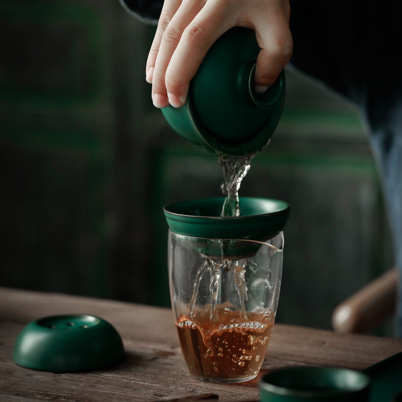 ShangYan ceramic) filter kung fu tea tea set zero restoring ancient ways with the tea strainer tea strainer Japanese tea strainer