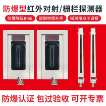 Ex explosion-proof infrared light grid infrared to special anti-theft alarm for radio fence detector Chemical oil and gas station
