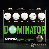 Rotating seven days instrument OKKO Dominator Green limited amount of metal electric guitar single block effect