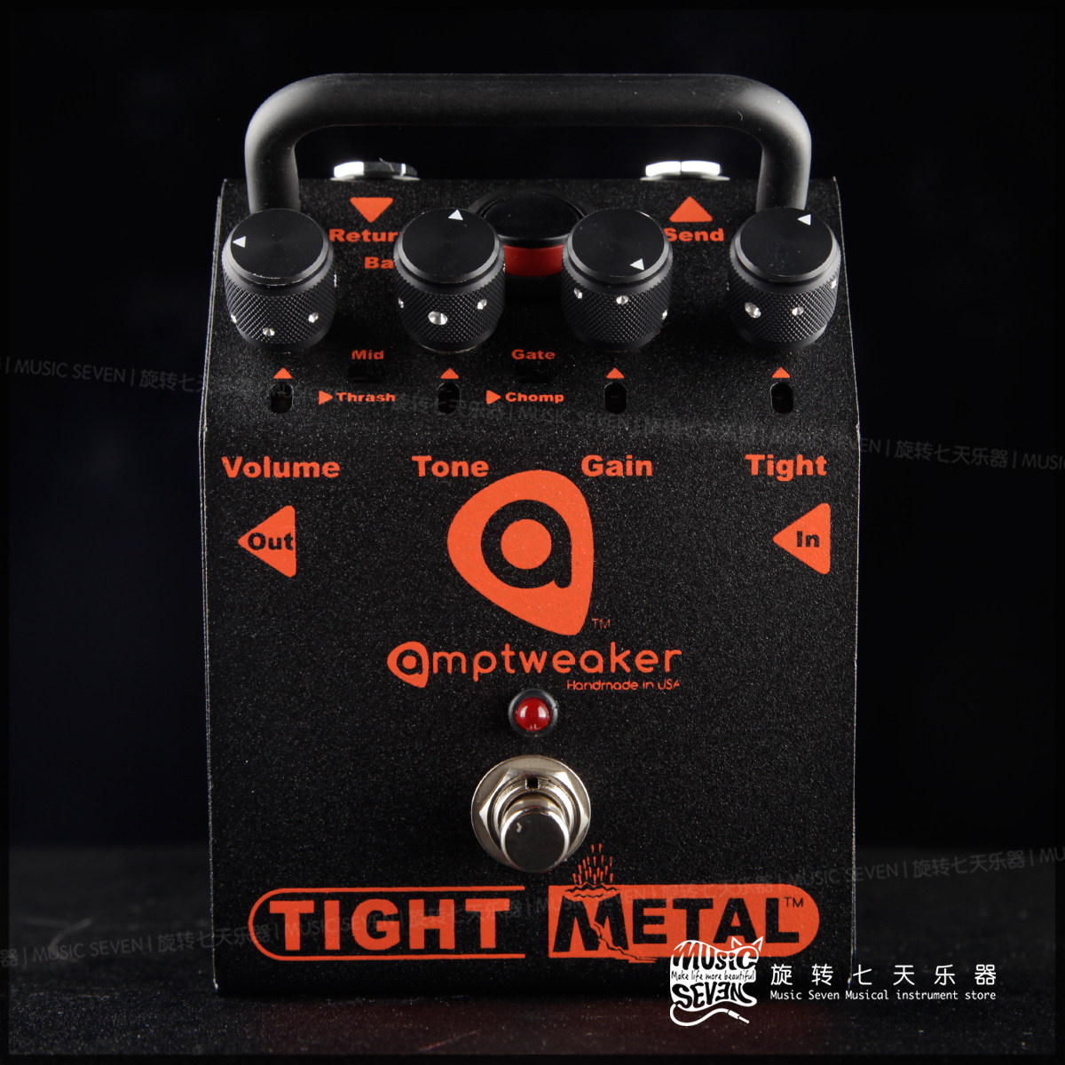 Spin Seven-Day Instrument Amptweaker Tight Metal Metal Electric Guitar Monolithic Effect