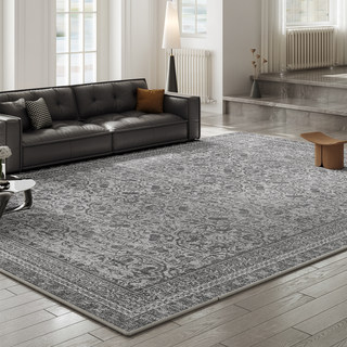 地毯客厅法式复古免洗可擦卧室床边毯房间室内沙发地垫大面积全铺