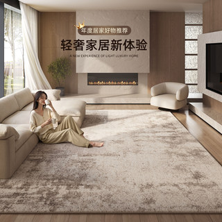地毯客厅轻奢高级感免洗可擦房间地垫沙发茶几防水加厚床边毯天津