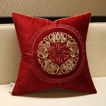 New Chinese headboard cushion light extravagant and washable large backrest All season universal holding pillows custom living room office waist pillows