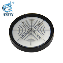 Universal level round horizontal bubble beads high precision horizontal bubble portable level metal level