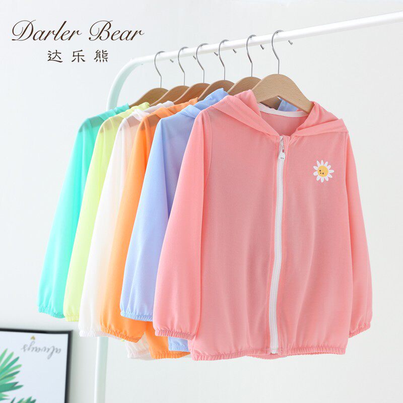 Sun-proof Sun Sun Summer Lax Baby Boy Costumes Summer Summer Long-sleeved Sweater Children's Skin Clothes