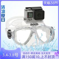 Italian CRESSI ACTION DIVING MIRROR FLOAT DIVING LUNG DEEP SUBSURFACE MIRROR CAN BE FITTED WITH GOPRO CAMERA