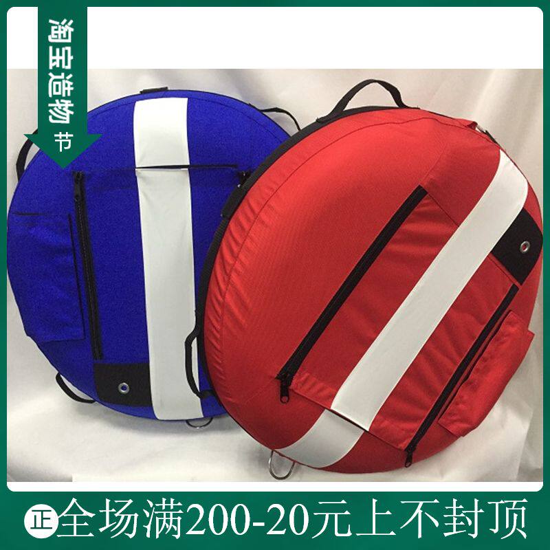 Professional free diving buoy Folding safety diving buoy Buoy float SMB round marine sea surface signal ball