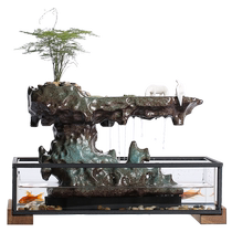 Ceramic creative tea pet ornaments living room tea table water dispenser fish tank tea game home office tea room wealth-promoting ornaments