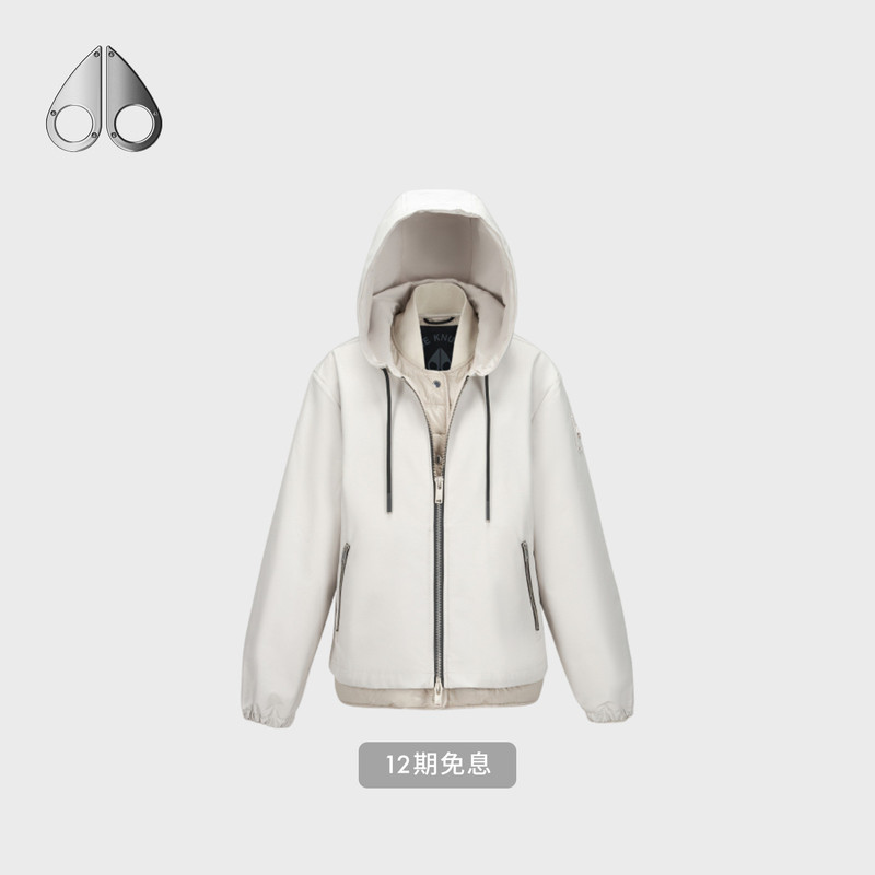 Moose Knuckles Women's Three-In-One Detachable Jacket down Jacket