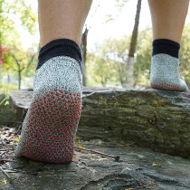 Nanyang rich businessman five-toed five-level wear-resistant anti-cutting socks(men and women the same style)anti-thorn outdoor beach socks field protection