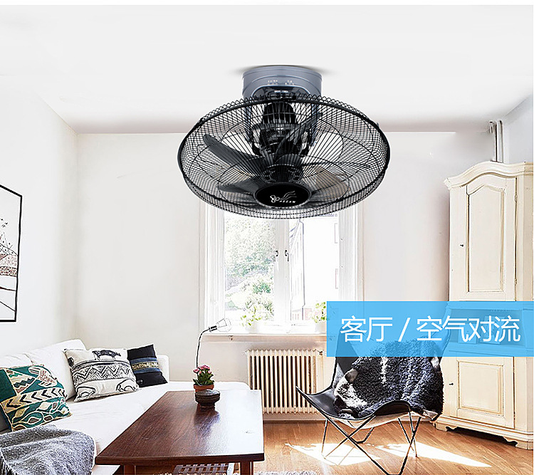 điều hòa hơi nước Quạt trần 20 inch mạnh mẽ Quạt điều khiển từ xa thông minh Quạt trần 360 độ lắc đầu Quạt điện trường học ký túc xá quạt hàng đầu - Quạt điện quạt trần cánh xếp