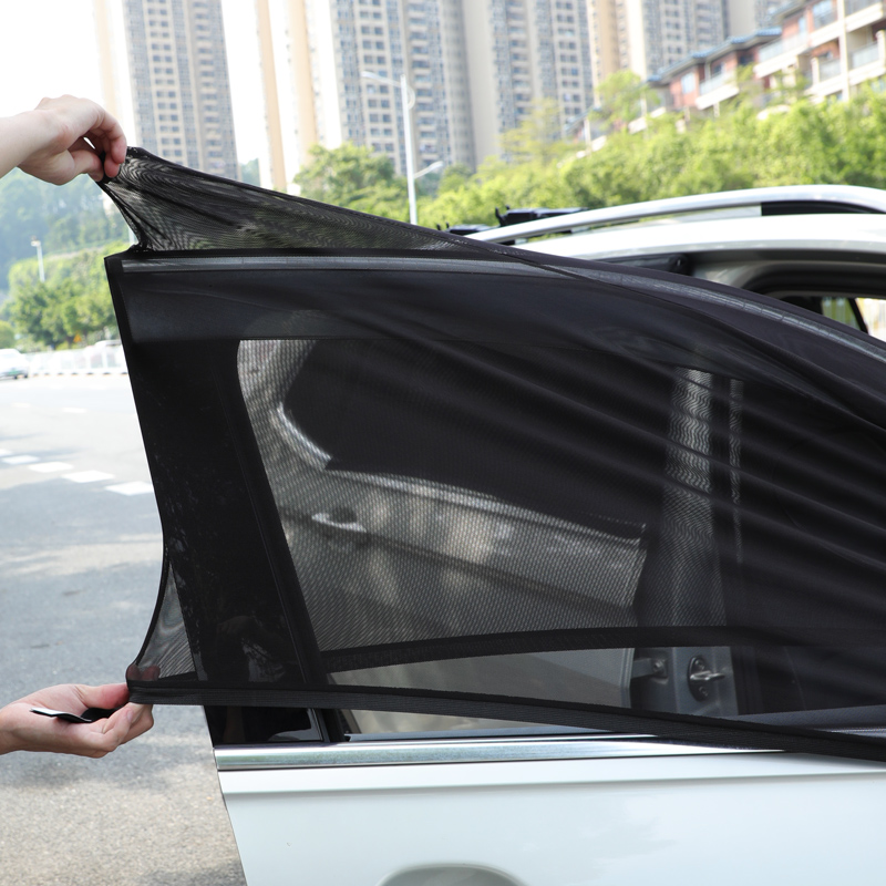 Car sunscreen sunscreen blinds anti-mosquito nets for car blinds universal on-board mosquito nets ventilated anti-mosquito screens