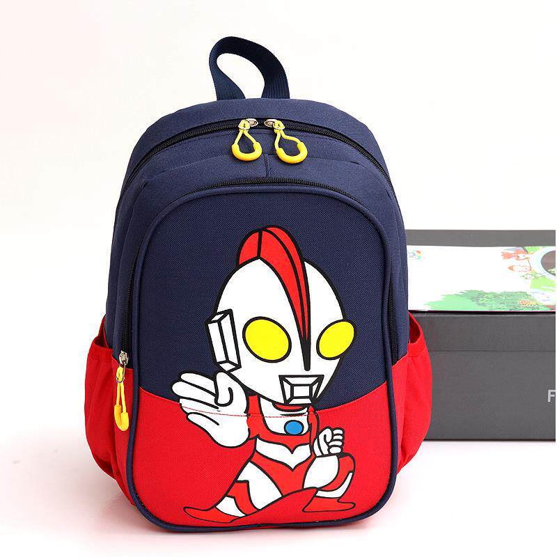 Children's school bag Han version Kindergarten male and female children baby baby book bag cartoon cute toy big small and medium class double shoulder bag
