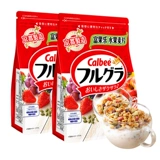 Calbee Калиби фруктовая овсянка 700G*2 Fuguile Oatmeal питательный завтрак
